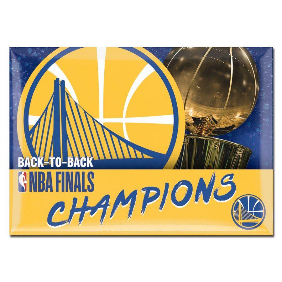 Golden X Logo - Golden State Warriors WinCraft 2018 NBA Finals Champions 2.5