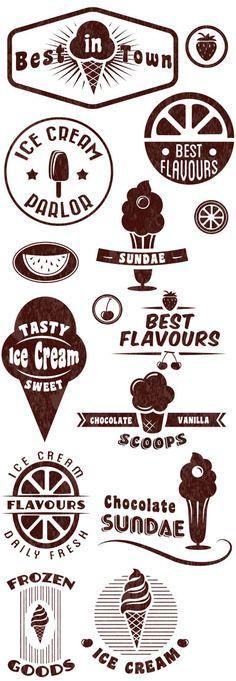 Ice Cream B Logo - 33 Best Ice cream logo images | Ice cream logo, Ice logo, Ice cream ...
