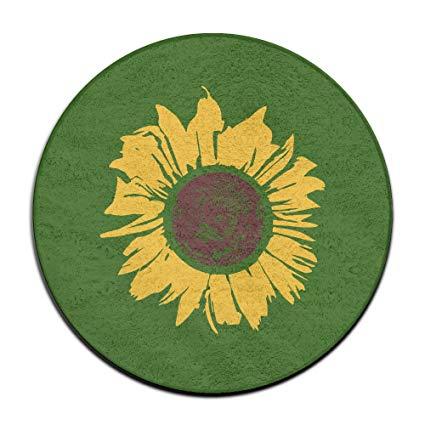 Green Sunflower Logo - Amazon.com : Kansas Sunflower Logo Design Vintage Cool Home Welcome ...