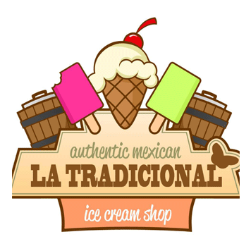 Ice Cream B Logo - La Tradicional Ice Cream