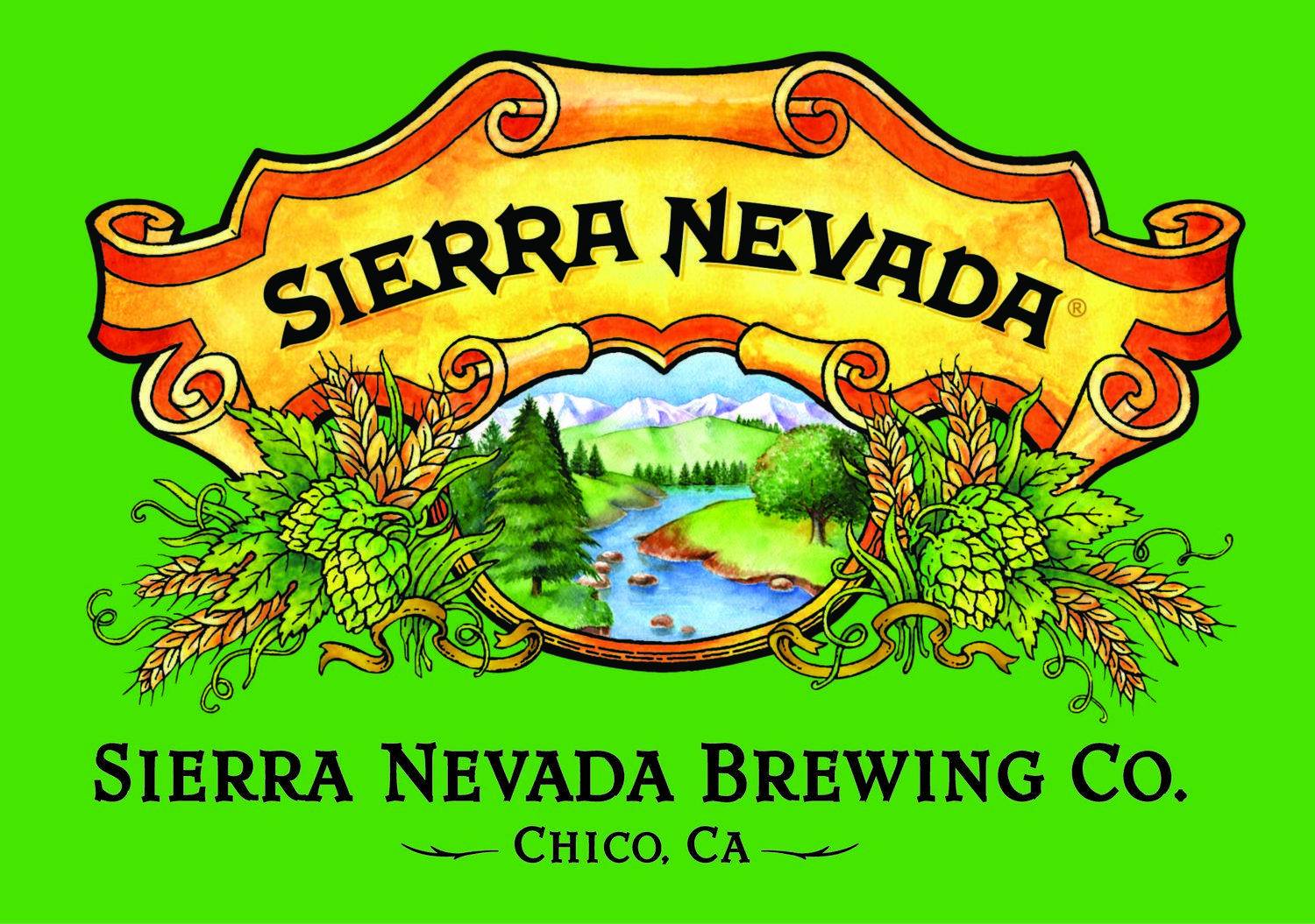 Sierra Nevada Brewing Logo - Craft Series: Sierra Nevada Brewing Company — The Hop Grenade