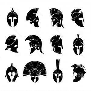 Warrior Helmet Logo - Png Spartan Army T Shirt Helmet Sticker Trojans Vector | sohadacouri