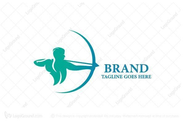 Blue Archer Logo - Exclusive Logo 97041, Blue Archer Logo | LOGOS FOR SALE | Logos ...