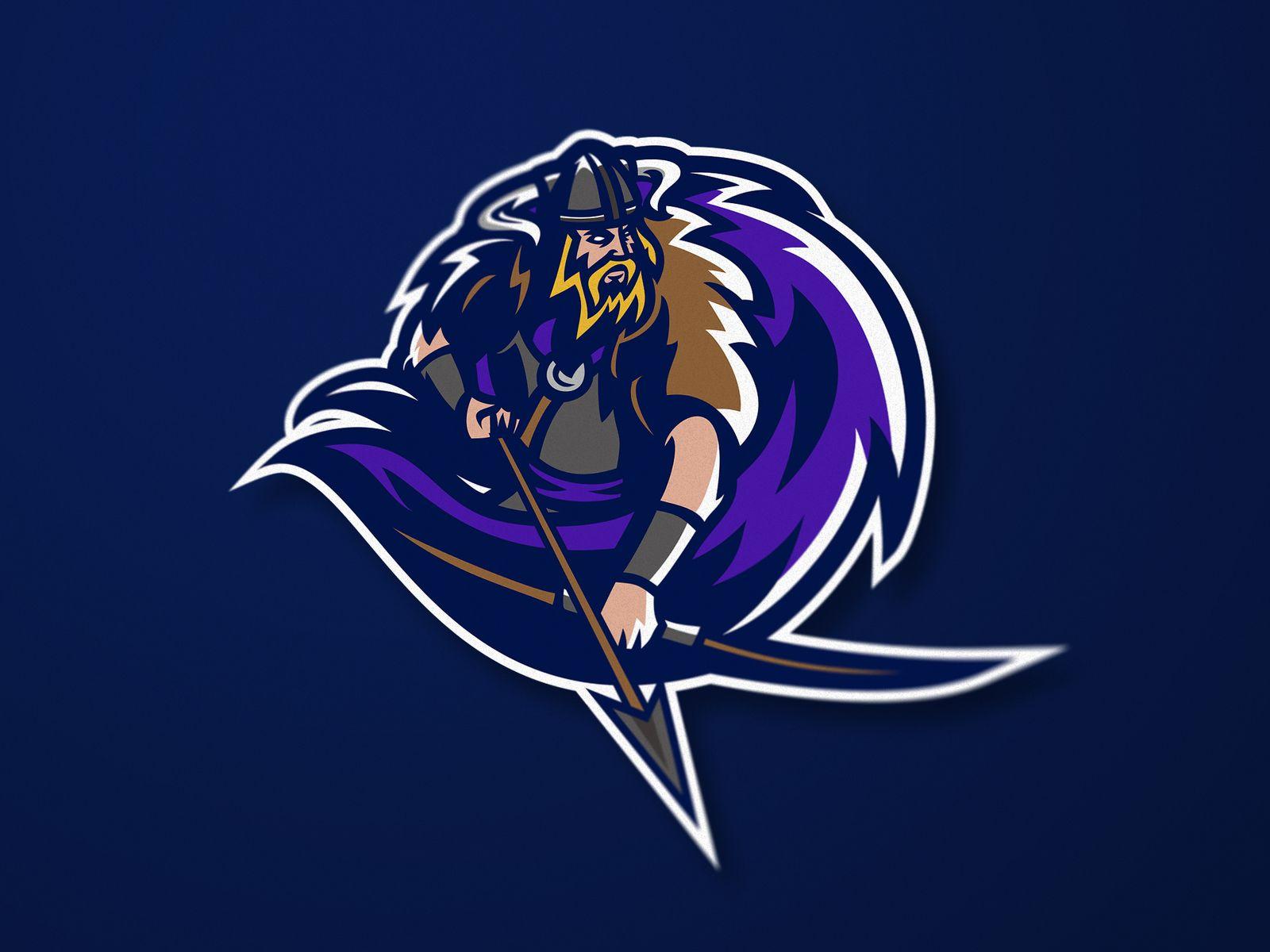 Blue Archer Logo - Viking archer esport mascot logo by masmascot | Dribbble | Dribbble