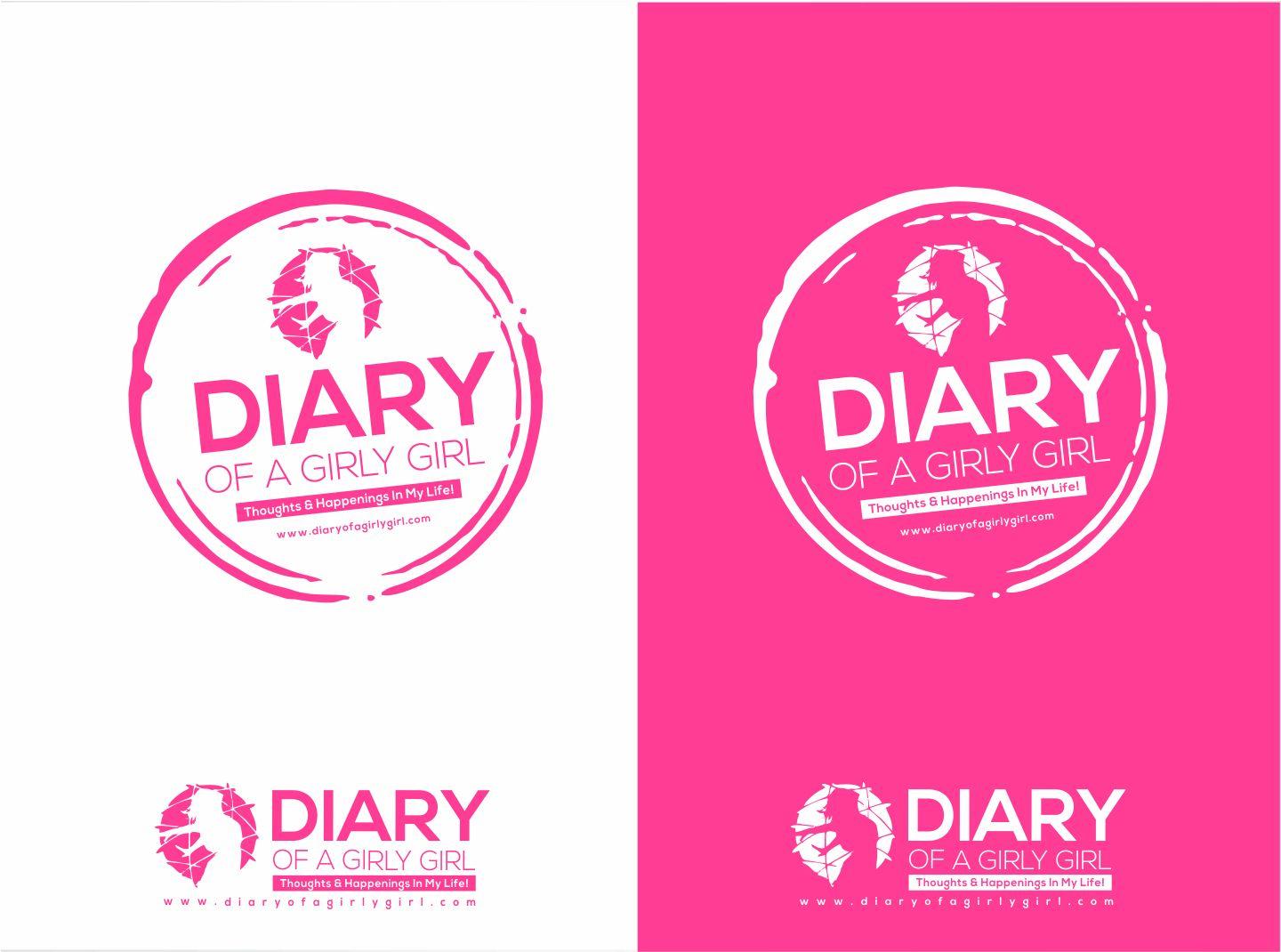 Girly Company Logo - Feminine, Modern Logo Design for Diary of a Girly Girl by nikkiblue ...