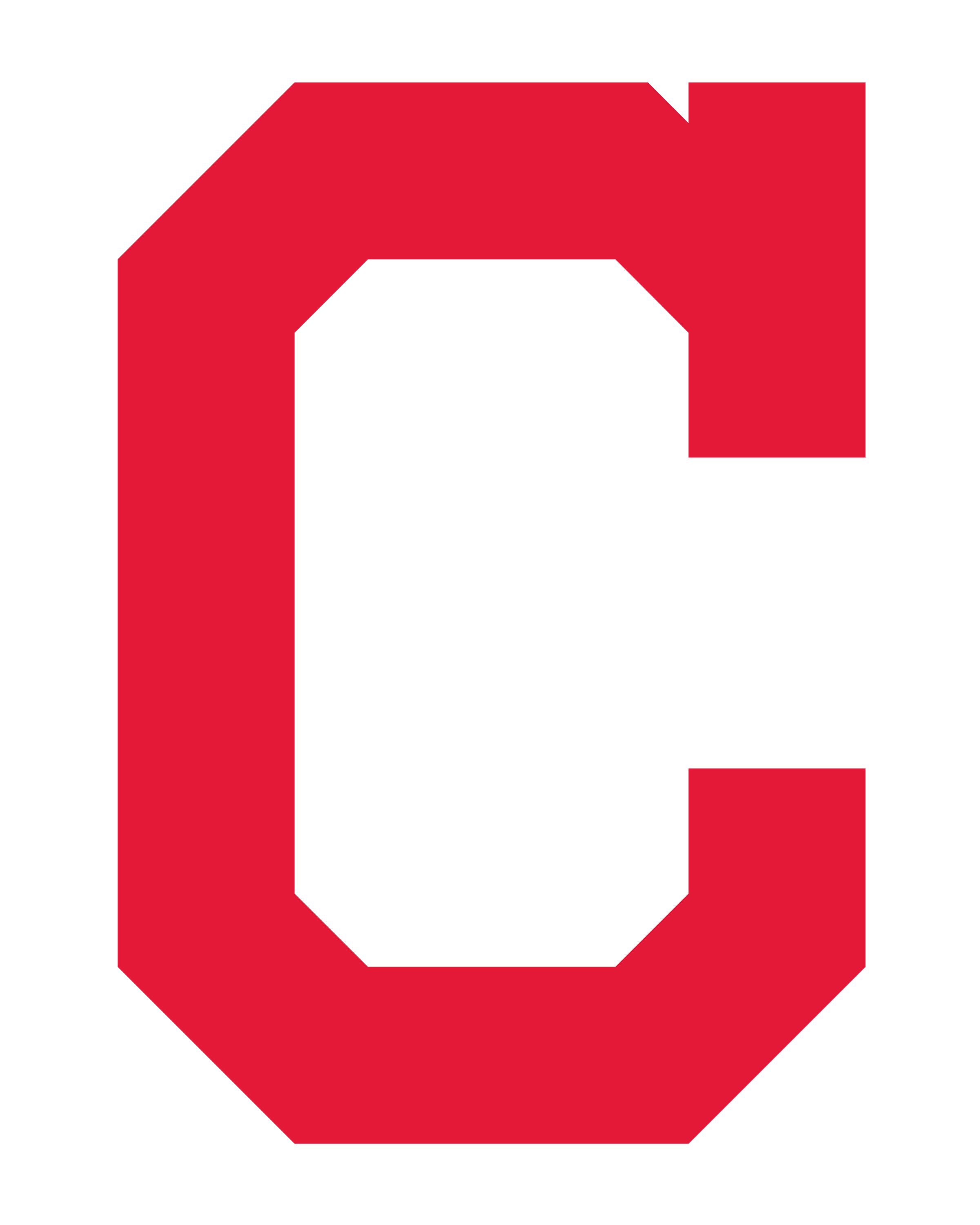 Large Red C Logo - Cleveland Indians Logo PNG Transparent & SVG Vector - Freebie Supply