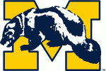 University of Michigan Wolverines Logo - Michigan Wolverines Logos - NCAA Division I (i-m) (NCAA i-m) - Chris ...