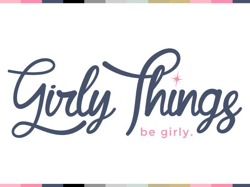 Girly Logo - Girly Things Logo & Branding Design (variation)