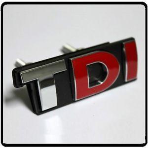 TDI Logo - TDI Grill Badge Emblem Decal Sticker Logo VW Audi Seat Skoda Golf ...