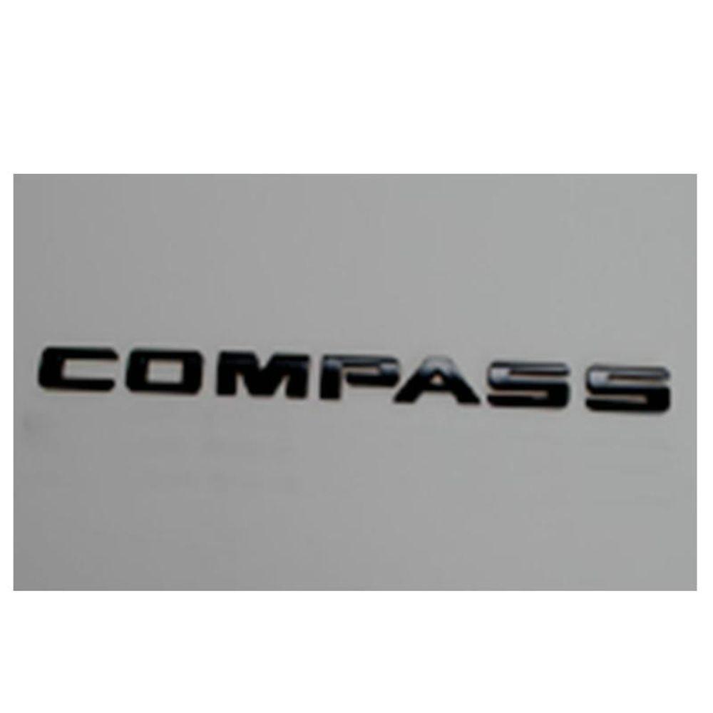 Jeep Compass Logo - Car Logo Trim for Jeep Compass, Car Decals, 3D Trim, Reflective Car ...