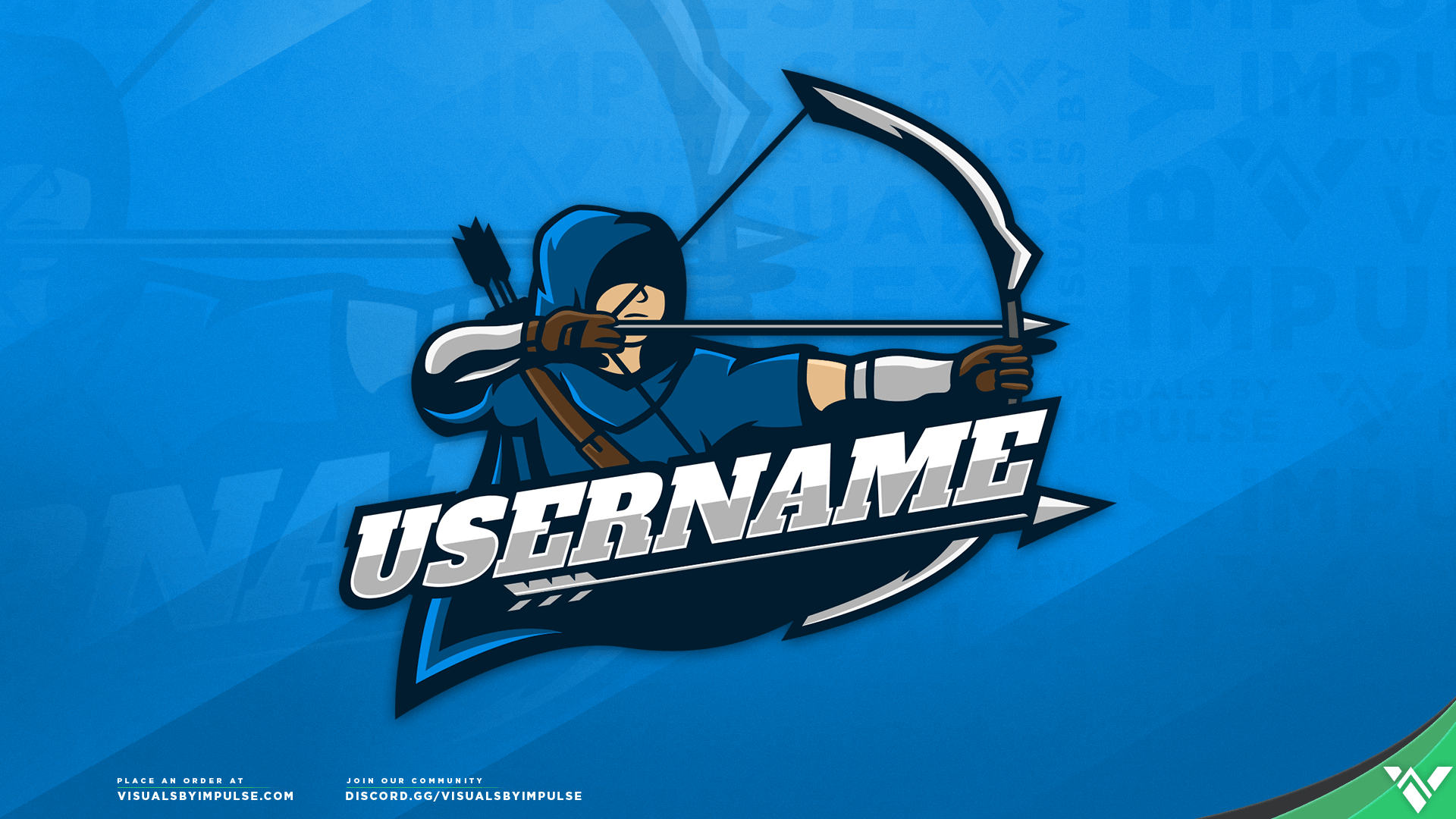 Blue Archer Logo - Archer Mascot Logo | Visuals by Impulse