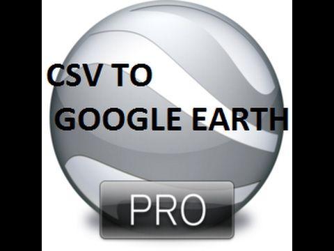 Google Earth Pro Logo - CSV TO GOOGLE EARTH PRO