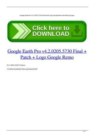 Google Earth Pro Logo - Google Earth Pro V4.2.0205.5730 Final + Patch + Logo Google Remo ...