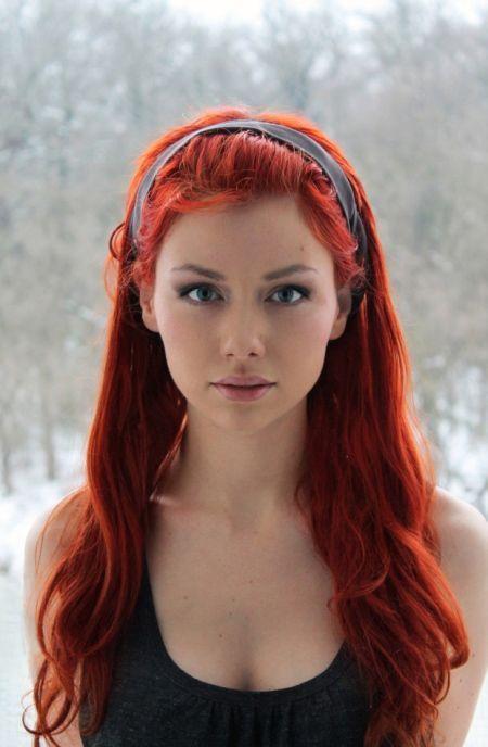 Red Wavy Hair Logo - Red Wavy Hair | via Tumblr | Pops and Locks | Pinterest | Hair, Red ...