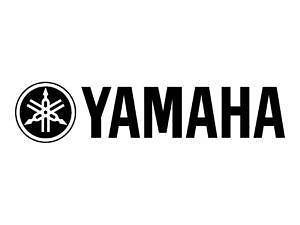 Yamaha White Logo - Yamaha Logo Sticker