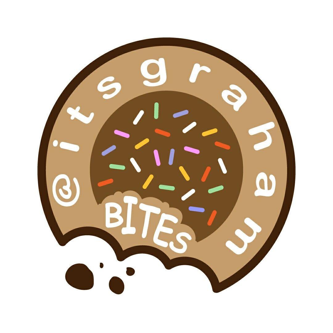 Brown Colored Logo - itsgrahambites colored logo design #grahambites #itsgrahambites ...