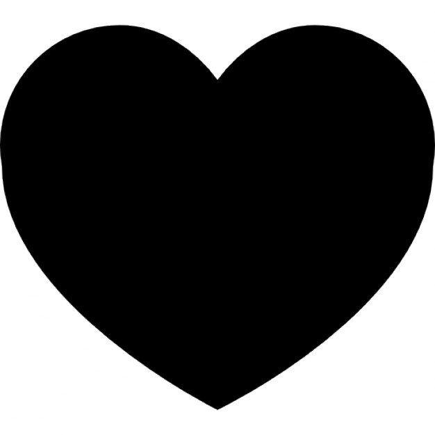 Black and White Rfrierlogos Logo - Black And White Heart Logo