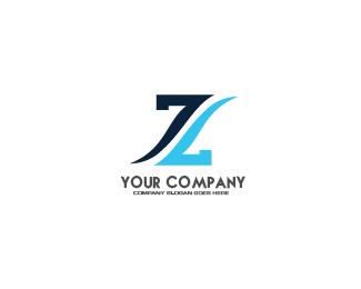 With Blue Zz Logo - logo ZZ Designed