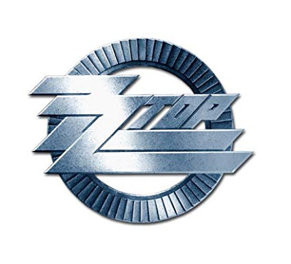 Blue Circle Band Logo - ZZ Top Circle band Logo Official Metal Pin badge One Size: Amazon.co ...