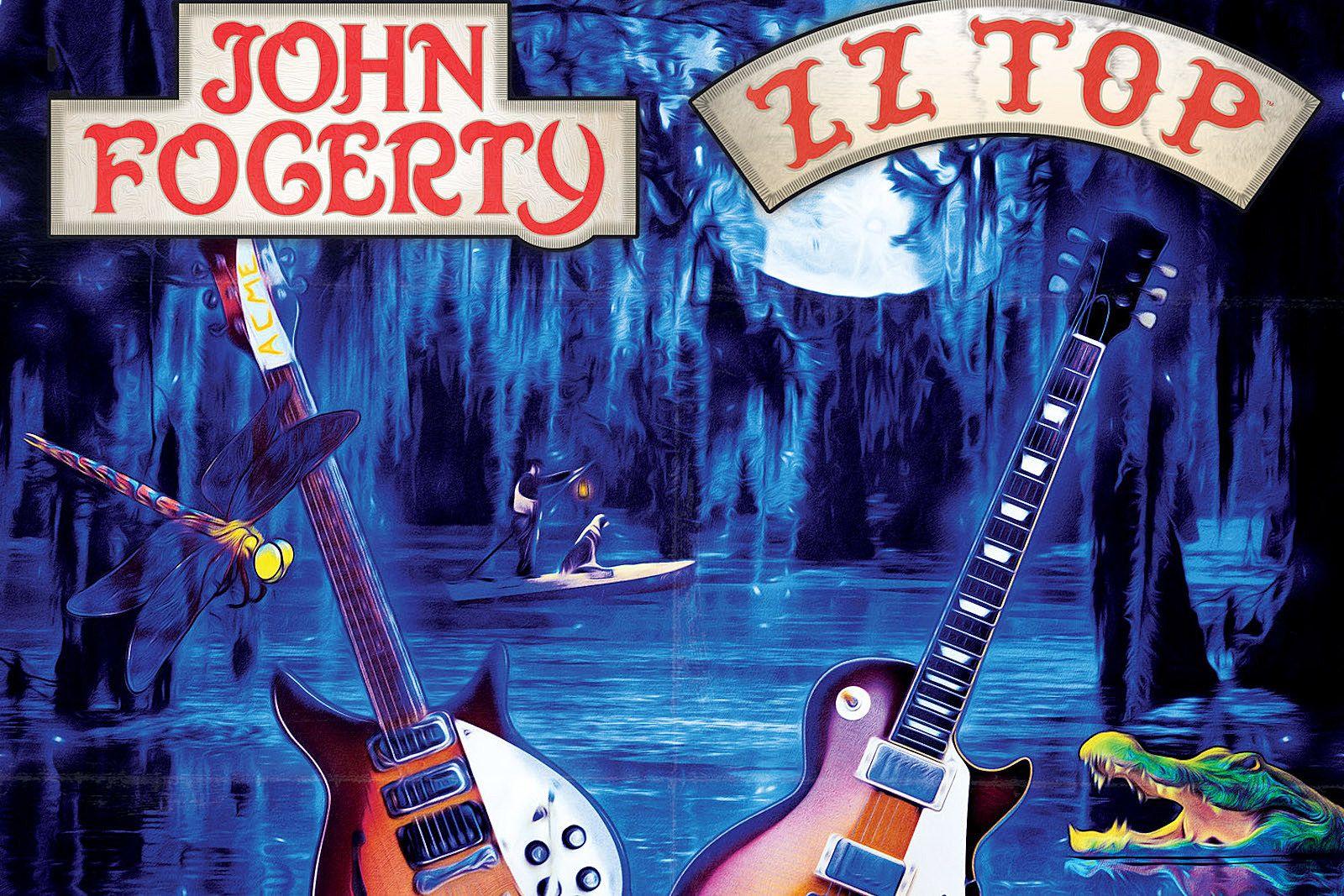With Blue Zz Logo - John Fogerty and ZZ Top Pair Up for Blues and Bayous Tour