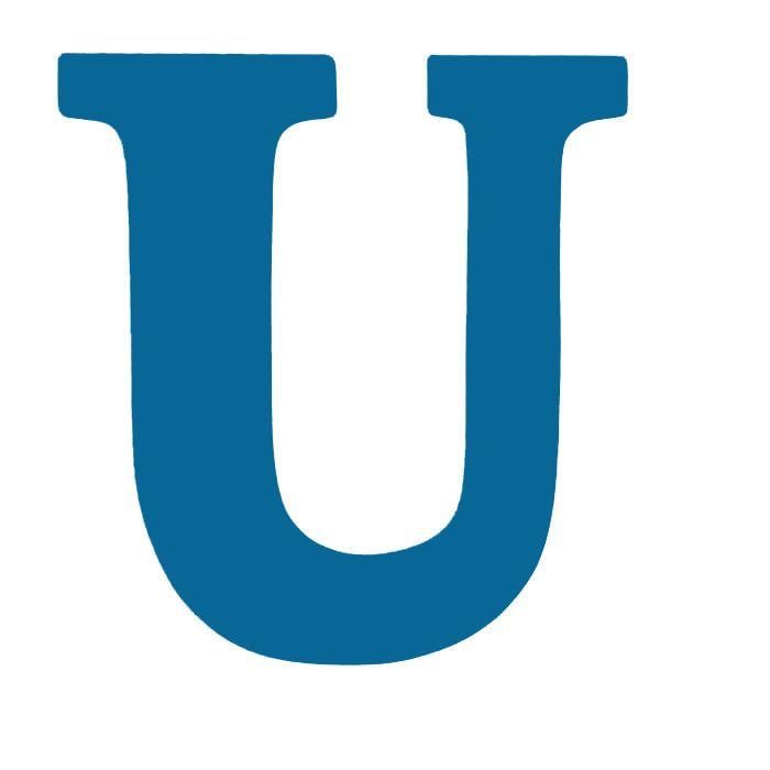 Big Blue U Logo - Blue Alphabet Letter U Clip Art Image Large Blue Capital Letter U ...
