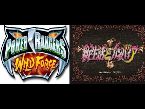 Rosario Vampire Logo - Power Rangers Wild Force (Rosario + Vampire) - YouTube