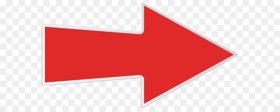 Transparent Arrow Logo - Logo Line Angle Brand - Red Right Arrow Transparent PNG Clip Art ...