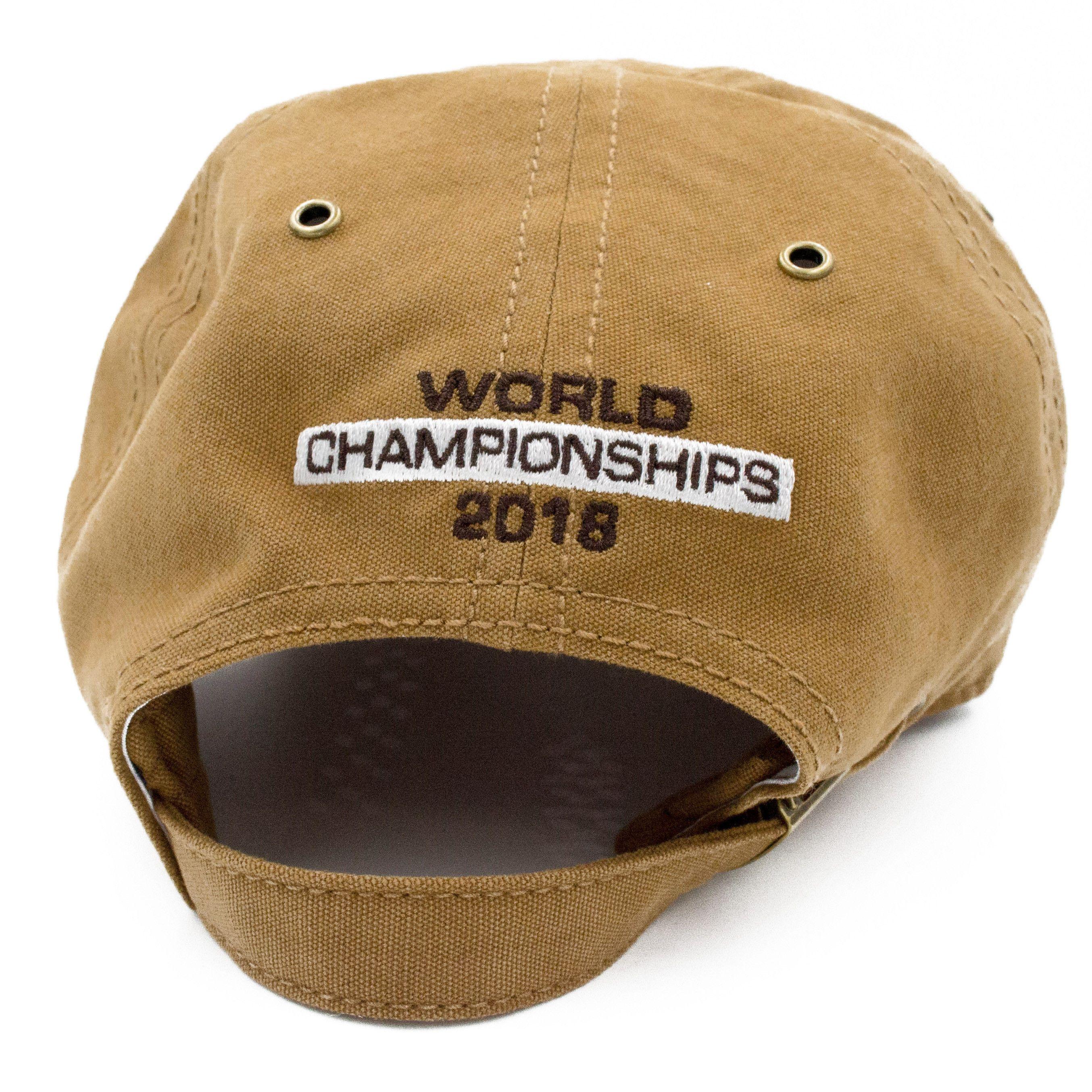Rugged Brown and Orange Logo - Official Logo Rugged Hat - Churchill '18 - Sale - Breeders' Cup Shop