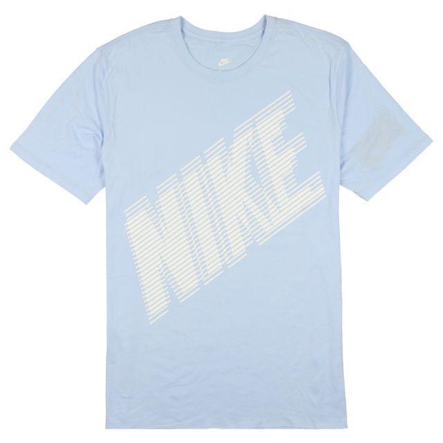 Light Blue Nike Logo - Nike Light Blue Graphic Tee T Shirt Mens X-large | eBay