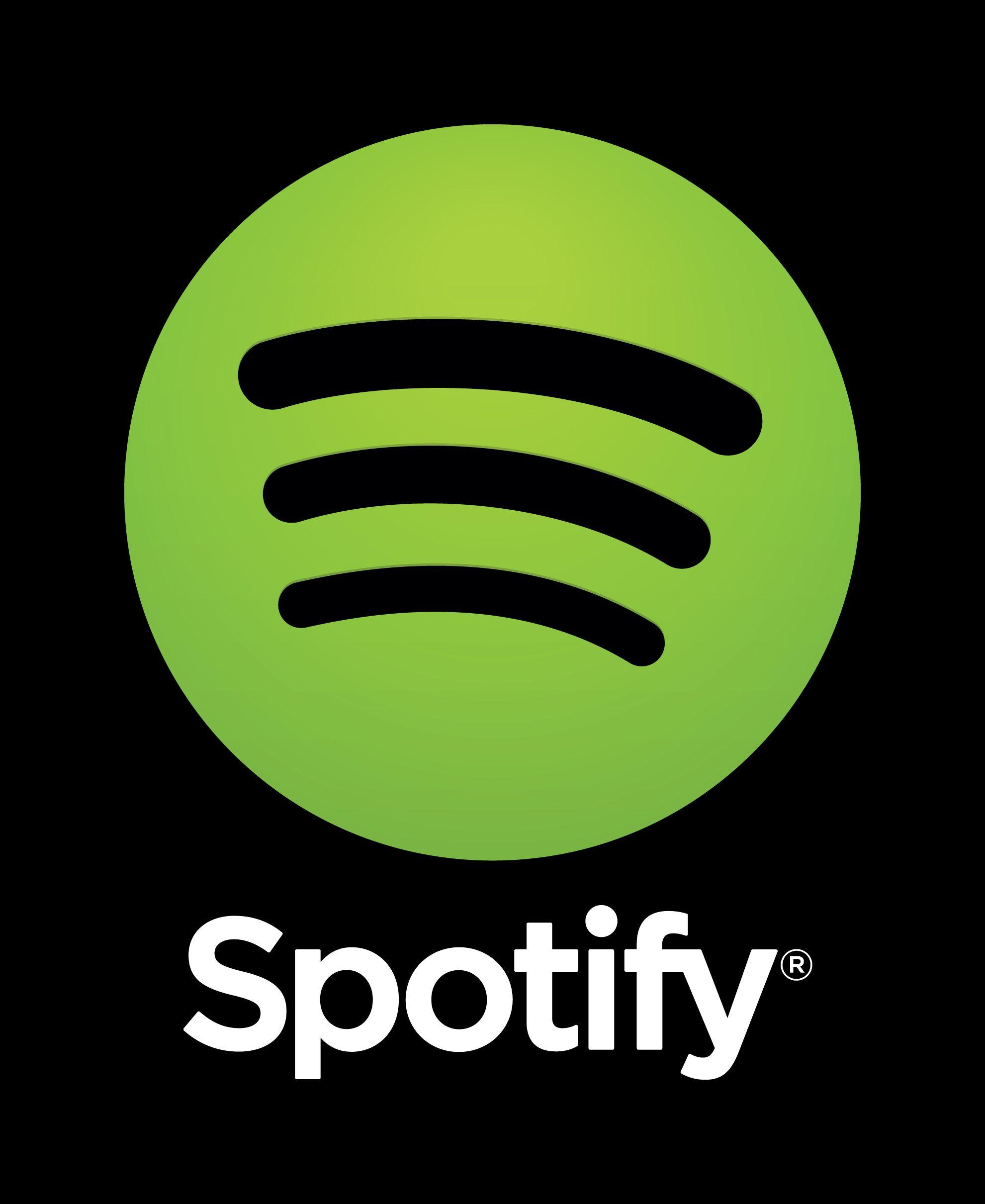 Get It On Spotify Logo - File:Spotify logo vertical black.jpg - Wikimedia Commons