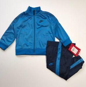 Baby Blue Nike Logo - NWT Nike Logo Tricot Tracksuit For Baby 2 Piece Set Outfit Navy
