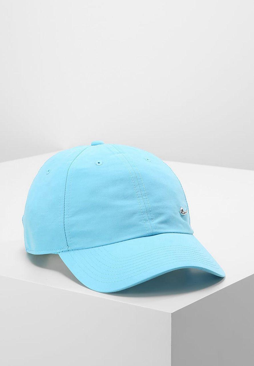 Baby Blue Nike Logo