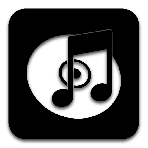 iTunes Application Logo - App iTunes Icon - Black Icons - SoftIcons.com