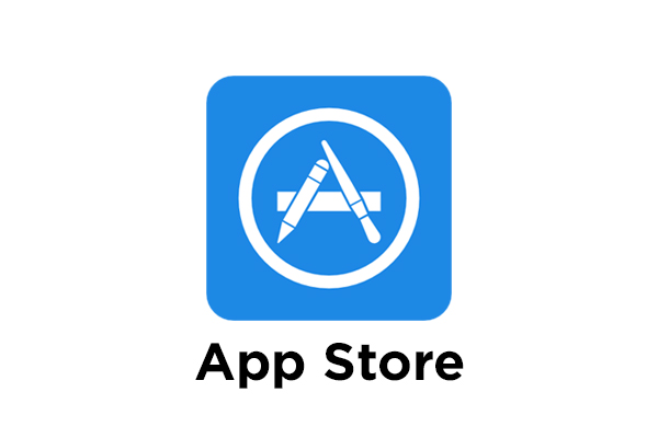 Apple App Store Logo - Apple App Store Filled Icon - free download, PNG and vector