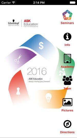 Ask Academy Logo - ASK Academy UK and Ireland by Schwarzkopf Professional on the App Store