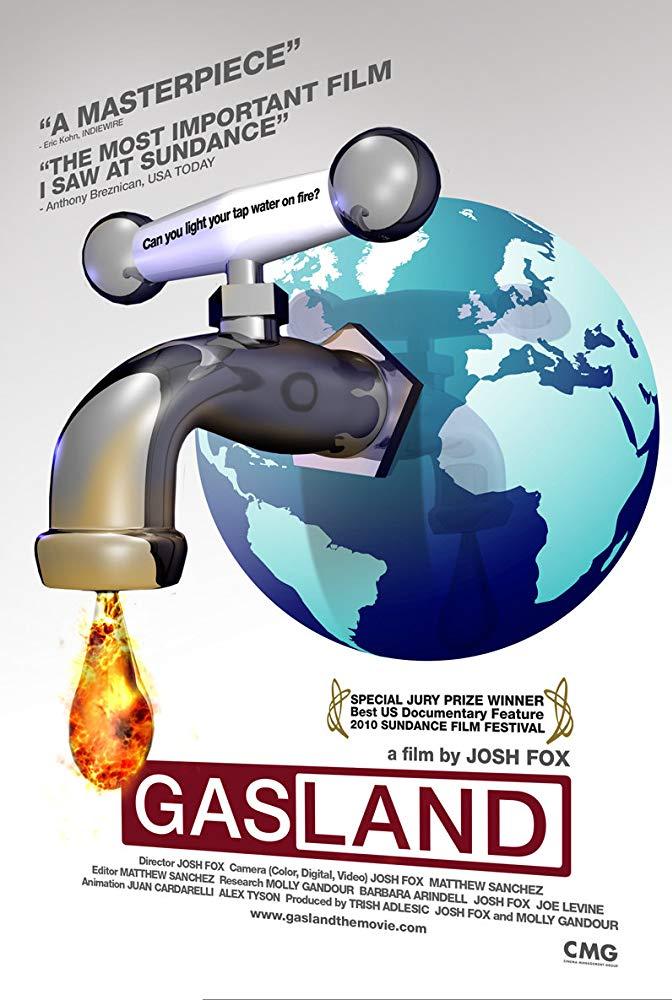 Globe Technology On Fox Logo - GasLand (2010)