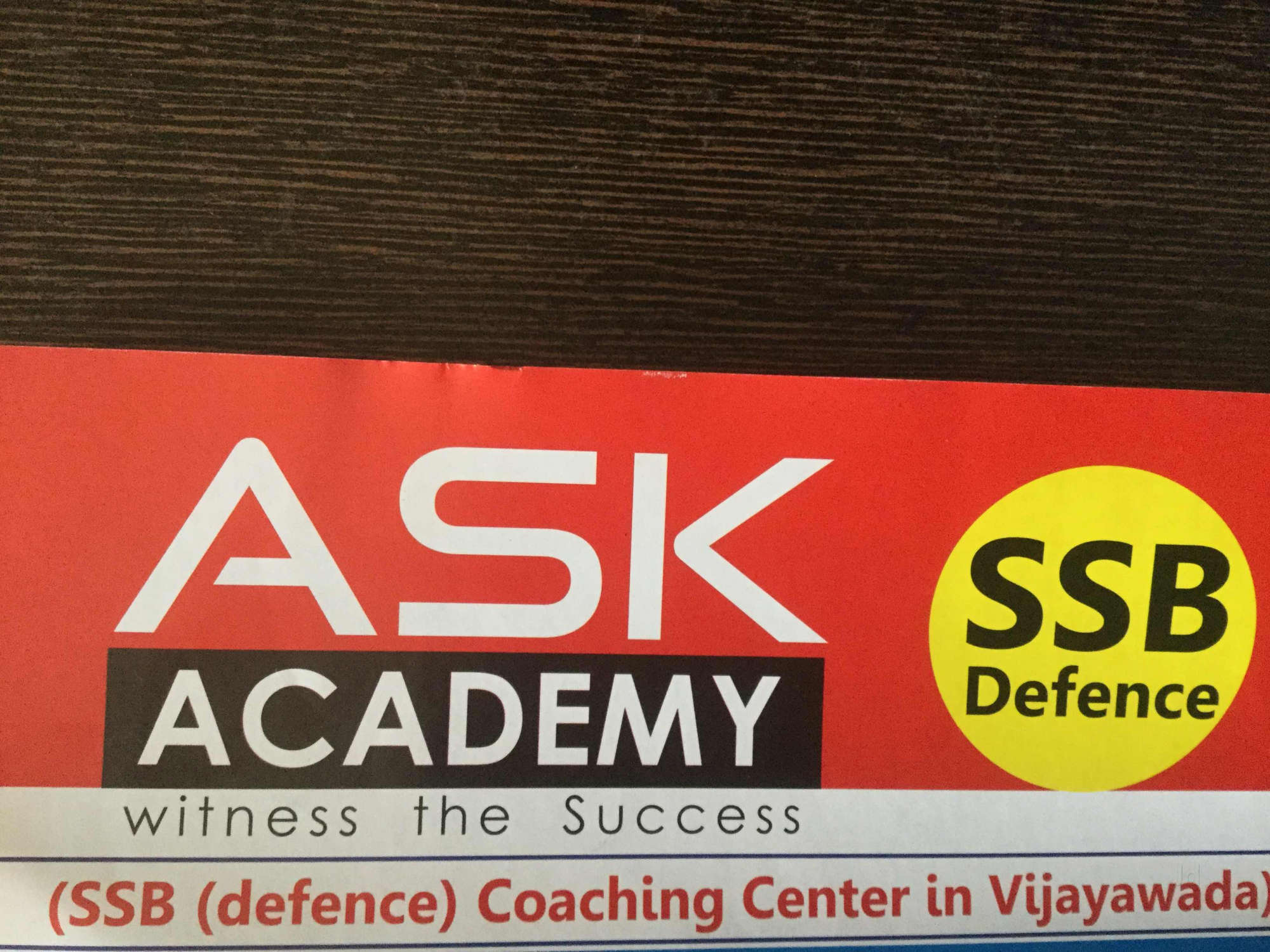 Ask Academy Logo - Ask Academy Photos, Moghalraja Puram, Vijayawada- Pictures & Images ...