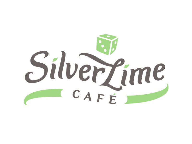 Silver Green Logo - Silver Lime Café Hand Lettered Logo & Brand Identity Design. Nela