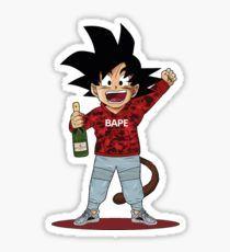 BAPE Supreme Mixed Logo - Bape Stickers | Redbubble