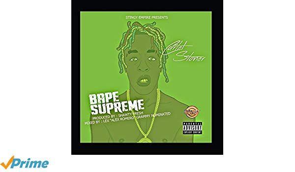 BAPE Supreme Mixed Logo - Cartel Stoner - Bape Supreme - Amazon.com Music