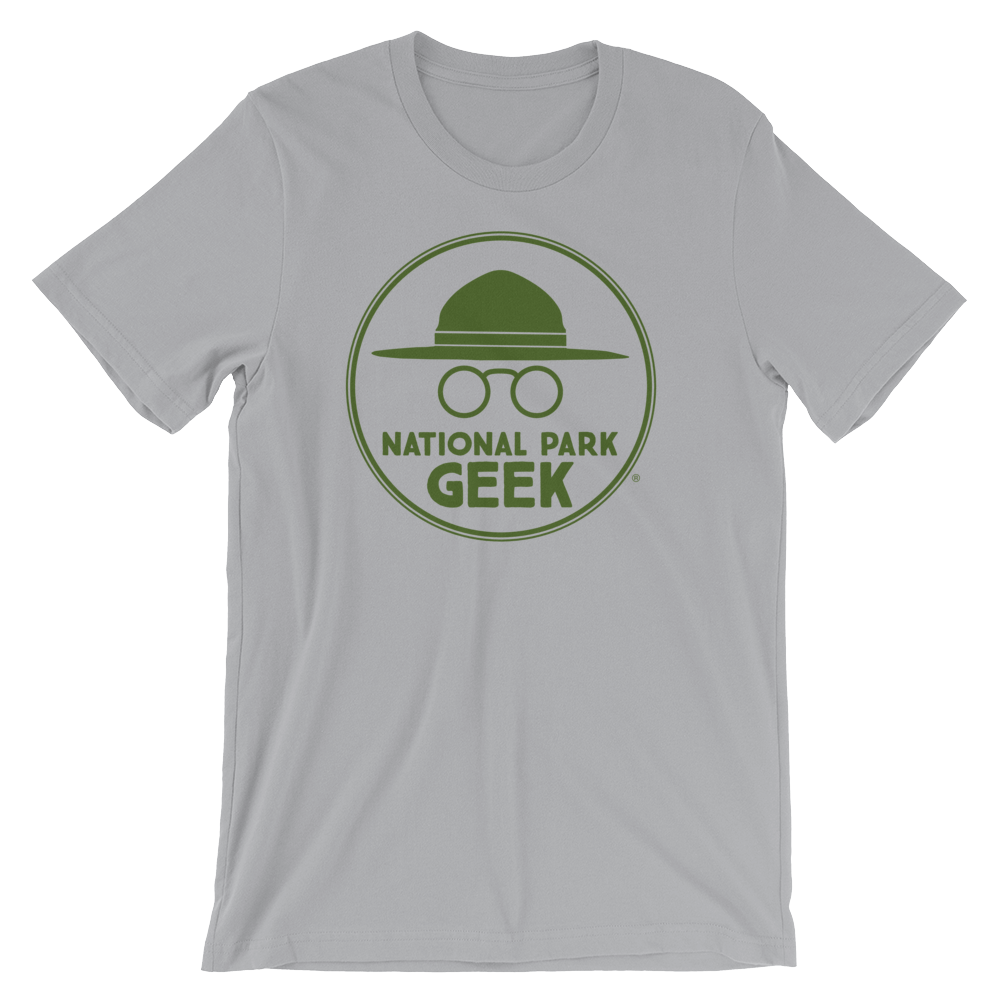 Silver Green Logo - A National Park Geek T Shirt