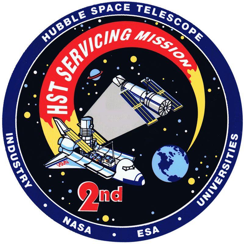 NASA Mission Logo - The Hubble Program - Servicing Missions - SM2