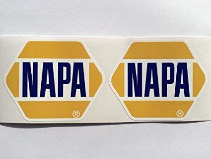 Napa Auto Care Logo - NAPA Auto Parts Racing Die Cut Decals