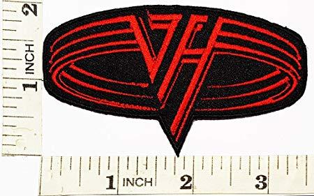 Metal and Punk Band Logo - VAN HALEN patch Heavy Metal Rock N Roll Punk Band Logo Music Patch ...