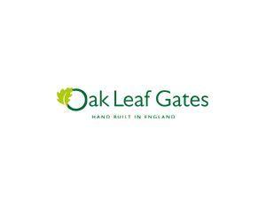 Gate Leaf Logo - Oak Leaf Gates. Salon Privé. logos. Branding, Oak leaves, Logos