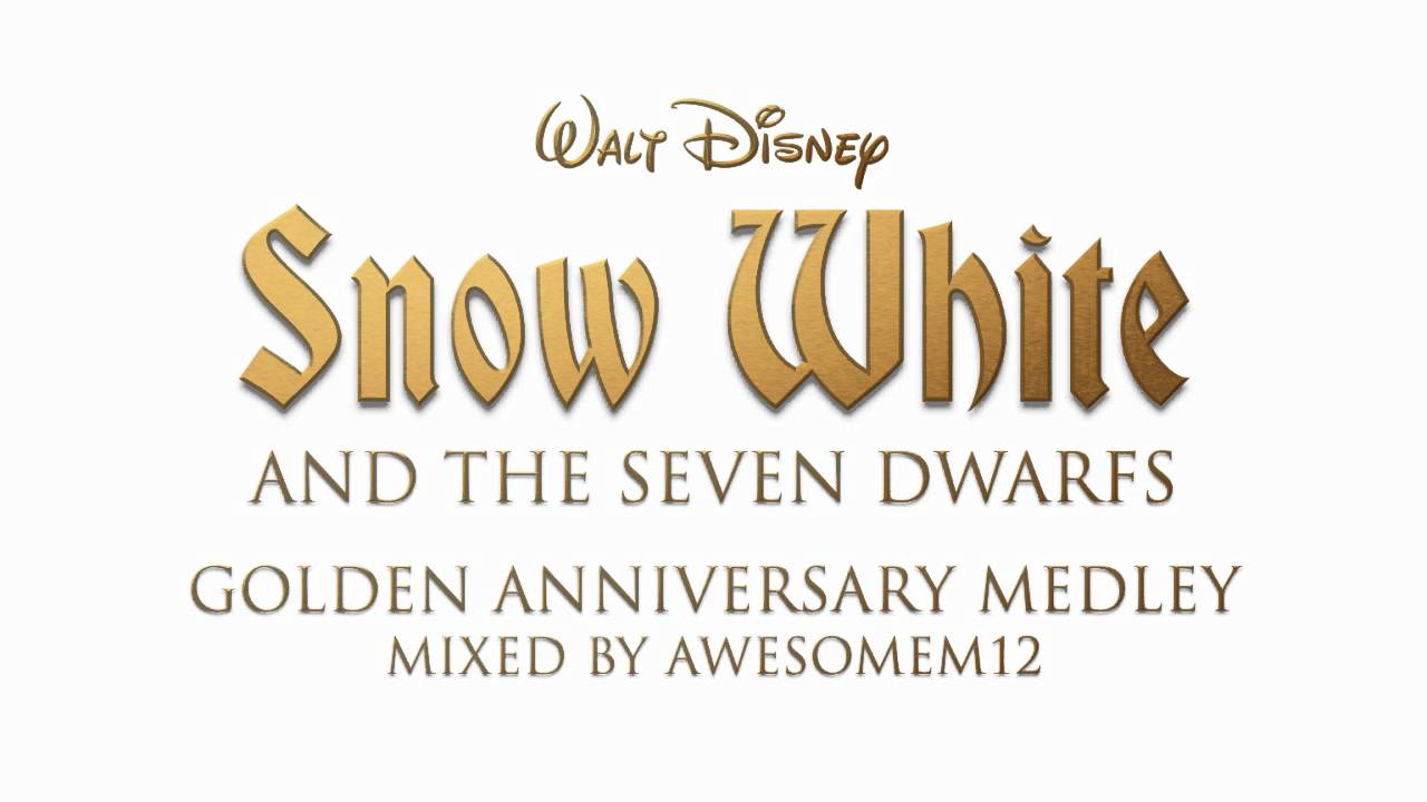 Snow White Logo - Snow White and the Seven Dwarfs - Golden Anniversary Medley - YouTube