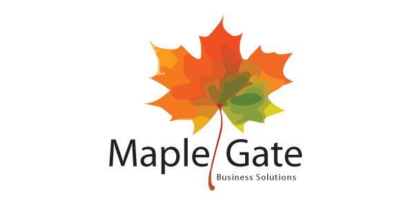 Gate Leaf Logo - Maple Gate. Wooden Gate Image
