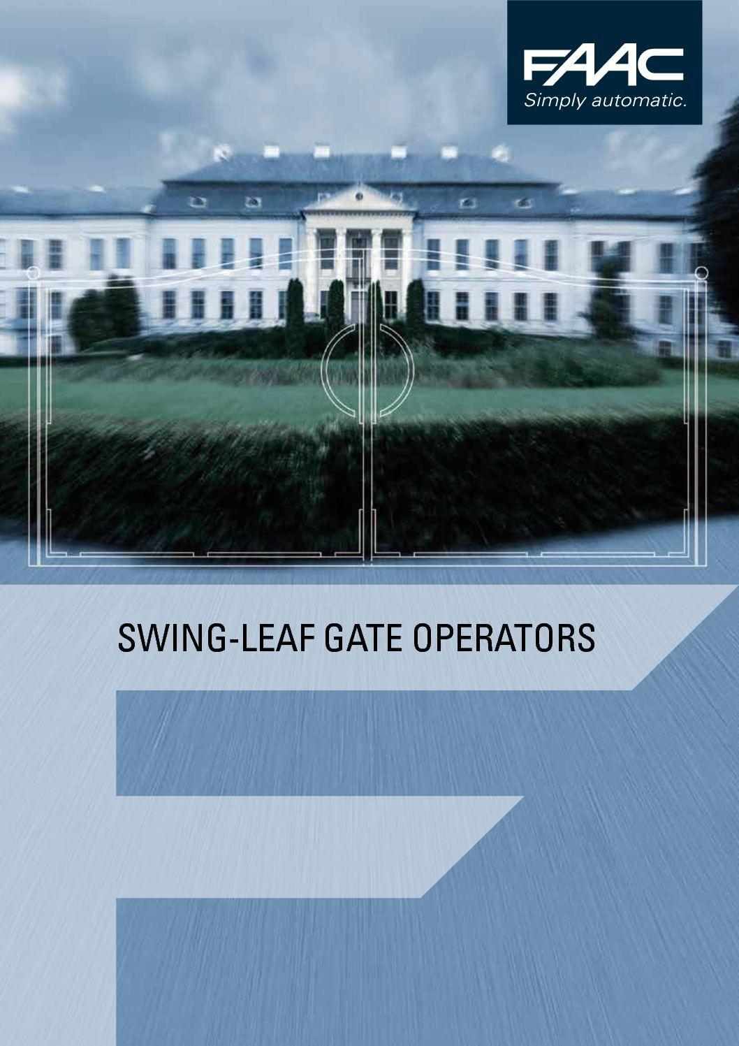 Gate Leaf Logo - Calaméo - Swing Leaf Gates EN