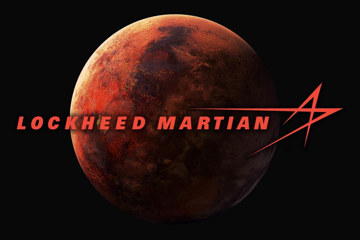 Martian Logo - Lockheed 'Martian' changes logo to celebrate Mars landing. CMO