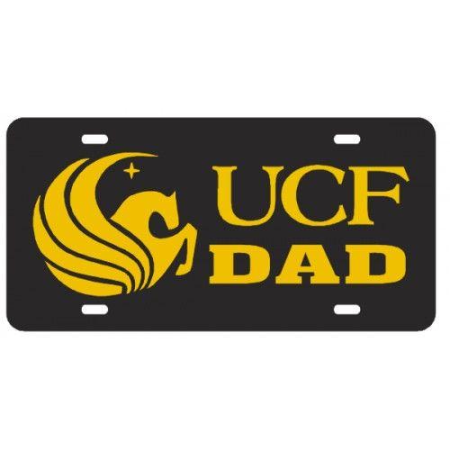 UCF Pegasus Logo - Personalized PEGASUS UCF DAD - License Plate by Auto Plates